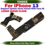 Clean Free iCloud Logic Board iPhone 13 Working Plate Fully Tested Motherboard Support Update Main Logic Bodard Woking Goods Bangladesh (New)