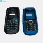 Nowey 1616 Cover Nokia 1616 Phone Housing Front Face Cover Back Battery Door Case English Russian Keypad Repair Replace Part (New)
