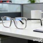 Men Reading Glasses Prescription Myopia Eyewear Women Blue Light Blocking CR39 Lenses Computer Rubber Titanium Eyeglasses Frame (New)