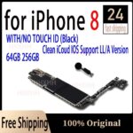 Motherboard iPhone 8 Fingerprint Touch ID iPhone 8 64GB 256G Bangladesh (New)
