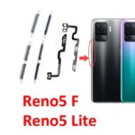 Oppo Reno 5 Lite CPH2205 Phone New Power Volume Button External On Off Key Internal Flex Cable Parts Reno 5F CPH2217 (New)