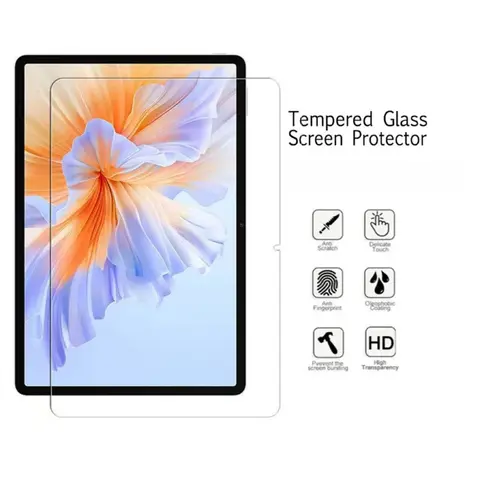 S63425b43493645fab4320ca6ea3ab709p_480x480q75 1 PCS 9H Tempered Glass Screen Protector Huawei Honor Pad V9 115 Inch 2024 Anti Scratch Bubble Free Tablet Protective Film (New) - Image 1