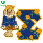 Large Iron on Chenille Sigma Rose Patch Legacy Rhoyal Poodle Patch for Sigma Gamma Rho Sorority Paraphernalia (New)