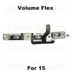 1pcs Power Volume Button Mute Switch Flex Cable iPhone 15 16 Pro Max Plus Volume Button Control Cable Repair Part (New)
