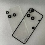 Nothing Phone 3 A024 Glass Battery Cover Back Rear Door Housing Door Case Replacement With Camera Lens (New)