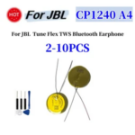 BackShell 2 10 CP1240 A4 1240 3.7V 54mAh earbuds Battery JBl Tune Flex TWS Wireless Bluetooth Earphone +free tools Bangladesh (New)