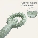 Dog Durable Chew Stick Toy Interactive Game Toy / Teeth Cleaning Training Toy / Pet Supplies / Handcuffs with Thorns Biting Toy (New)