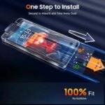 3PCS Ultrasonic Dust-Free & Bubble-Free Privacy Tempered Glass Screen Protector ZTE Nubia RedMagic 8 8S 9 9S 10 10S 11 Pro (New)