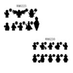 Cartoon movie TV Anime models Action Figures WM6223 WM6230 Bricks Toys 061 (New)