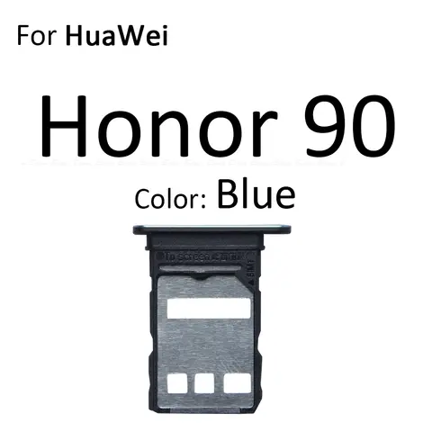 S6527b6ef892343ada0ff19ed6bdd921f5_480x480q75 Sim Card Tray Socket Slot Reader Adapter HuaWei Honor 90 Pro GT Lite Smart Micro SD Card Holder Connector Container Parts (New) - Image 1