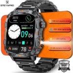 New Full Touch Smart Watch Men For Android Xiaomi Blood Pressure Oxygen Fitness Watch Waterproof LED Flashlight SmartWatch 2024 (New)
