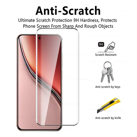 S656d4981bc3840ffb123a5187392803dd_480x480q75 2PCS 9D Curved Glass Realme P3 Ultra Tempered Glass Realme P3 Ultra p 3 3p p3Ultra 5g 683 inches Screen Protectors Film (New) - Image 1