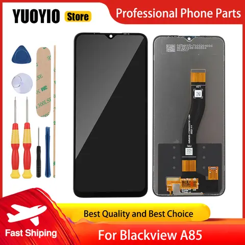 S65e5b489cf7848f5a431454c3b0f45d7E_480x480q75 Touch Display Blackview A52 A53 Pro A85 A90 A100 A55 Pro A50 A30 LCD Screen Digitizer With Frame Module Replacement Parts (New) - Image 1