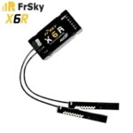 FrSky X6R 2.4G 16CH SBUS Receiver PCB Antenna Smart Port Data Return for Taranis X9D Jumper T16 T18 Radiomaster TX16S RC Drone (New)