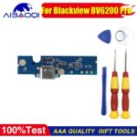 XUNQIYI 100% New Original Blackview BV6200 BV6200 Pro BV6200 Plus Phone USB Charge Board Replacement Parts Free Tools (New)