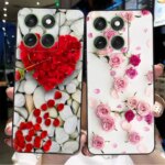 Motorola Edge 60 Case Cute Liquid Silicone Phone Cases Motorola Edge 60 Pro 60S Back Cover Funda Moto Edge 60 Fusion (New)