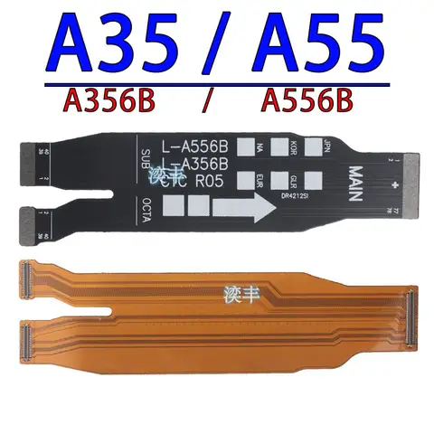S6632d9b9ca2f4aa1b0e7c185577e0648s_480x480q75 Motherboard Connector Cable Samsung Galaxy A34 A54 A33 A53 A73A15 A25 A35 A55 4G 5G Main Board Flex (New) - Image 1
