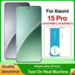 Original 6.73 LTPO AMOLED Xiaomi 15 Pro LCD Display Screen Touch Digitizer Assembly Mi 15 Pro 24101PNB7C 2410DPN6CC Model Bangladesh (New)