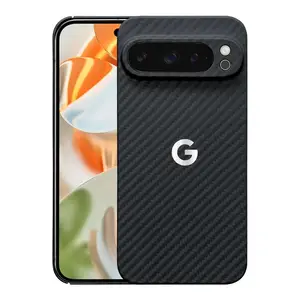S6698daafdf434c729cb10f95c0f61087X_300x300q75 High Quality 1500D Carbon Fiber Phone Case Google Pixel 10 9 Pro XL Luxury Business Ultra Thin Kevlar Rugged Protect Cover Bangladesh (New) - Image 1