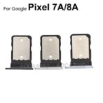 Aocarmo Google Pixel 7A 9A 8A Sim Card Tray SIM Slot Holder Replacement Parts (New)