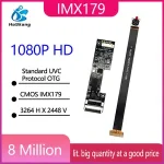 8 Megapixel USB Camera Module IMX179 Sensor Autofocus Hi Speed USB2.0 Standard UVC Protocol OTG Floppy Board Split Bangladesh (New)