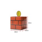 10pcs Mario Bros Props Bricks & Boxes Anime Figures Toys Mario Theme Party Decoration Candy Storage Box Kids Birthday Gift (New)