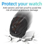 Protective Case Cover Samsung Galaxy Ultra 2 47mm Shock-Proof Soft Silicone Shatter-Resistant Smart Watch Shell Accessories (New)
