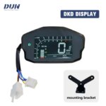 Programmable DKD Display ONE-LIN YXT KMH/MPH for Votol or Fardriver Controller with Customized Mounting Bracket (New)