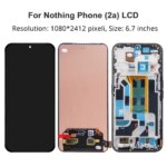 67”OEM LCD 120Hz Nothing Phone 2a A142 Display Touch Screen Digitizer Assembly Nothing Phone 2A Display Repair Parts (New)