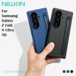 NILLKIN For Samsung Galaxy Z Fold 8 Ultra Elegant Flexible Liquid Silicone Case Skin-Friendly Soft Protective Cover with S Pen (New)