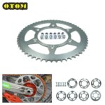 Motorcycle For HONDA Beta Rear Sprocket Chain 520 Steel Wheel Disc Plate CR125R CRF150F XR250 CRM250 XR400 CRF450X XR650R RR RS (New)