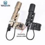 PLH V2 Tactical Modlit Flashlight High Power 1300lumens PLH-V2 Scout Light Modbuttn Switch Light Mount Base Airsoft WeaponGear (New)