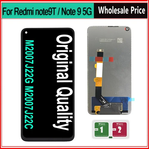 S68637802e191413cb13b4c6291f12958K_500x500 Original Xiaomi Redmi Note 9T 5G LCD Touch Screen - Image 1