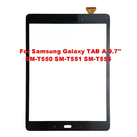 S68aca48078fa4750aa817ff07fae8695r_480x480q75 Samsung Galaxy TAB E T560 Tab A T510 T290 T295 T550 T580 A2 T590 Touch Screen + OCA LCD Front Glass Panel Replacement parts (New) - Image 1