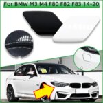 Front Rear Bumper Cover Headlight Washer Cover Cap For 2014-2020 BMW M3 M4 F80 F82 F83 Coupe Sedan Convertible Auto Parts (New)