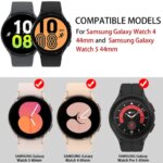 Tempered Glass Samsung Galaxy Watch 5 Pro 5 4 40mm 44mm Screen Protector Anti-Scratch Galaxy Watch 5 Pro 5 4 Smartwatch (New)