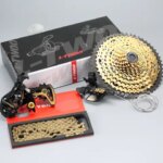 12 Speed MTB Groupset 11-52T Gold Cassette Shifter Rear Derailleur Shift Chain Mountain Bike 1*12S Group set For SRAM Shimano (New)