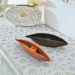 Solid wood tip lace shuttle weaving device (New)