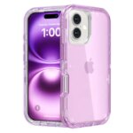 Clear Transparent Thick Heavy Duty Phone Case for iPhone 16 16E 15 Pro Max Plus 13 14 12 11 Cases Shockproof Hard Cover (New)