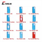Back Battery Cover Door Sticker Adhesive Glue Tape HuaWei Honor 80 90 100 200 Pro GT Flat SE Lite Replacement Parts (New)