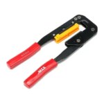 IDC Crimp Tool for Flat Ribbon Cable for Flat Ribbon Cable IDC Connectors Ratchet Type Terminal Crimping Pliers R7UB (New)