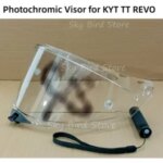 KYT TT REVO Photochromic Visor Motorcycle Helmets Replacement Lens Shield Windshield Glass Goggle Screen Glasses Accessories Bangladesh (New)