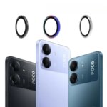 Xiaomi Poco C65 Camera Lens Protector Aluminium Alloy Tempered Glass Mi POCO C 65 Len Film Cover Protection (New)