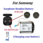 ICB1250 EVE 1250 Battery Samsung Galaxy Buds 2 SM R177 SM QR177 EB BR190ABY Charging Box Battery Bluetooth Earphone + Tools Bangladesh (New)
