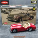 Kyosho diecast model 1:18 Triumph TR3S 1959 LM #27 metal car model ornament Collection Classic car (New)