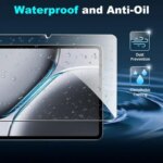 2PCS OnePlus Pad 2 Tempered Glass Screen Protector 121 inch Oneplus Pad 1161 Bubble Free HD Anti-Scratch Protective Film (New)
