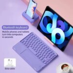 Wireless Bluetooth Keyboard with Touchpad iPad 11th 2025 11 inch A16 Air 13 11 M3 Pro IOS roid Windows Tablet Keyboard (New)