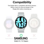 Watch Case Samsung Galaxy Watch 6 40mm 44mm Screen Protector PC Bumper All-Around Galaxy Watch 6 Classic 43mm 47mm Cover (New)