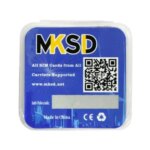 MKSD Unlock Card Sticker Iphone Apple Card Sticker Universal 6 13 Pro Max US Version Japanese Version MKSD Blue Stickers Bangladesh (New)