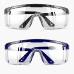 Adjustable Simple Dustproof Protect Goggles Waterproof Work Safety Glass Dustproof Anti-Splash Protective Glasses Eye Protection (New)